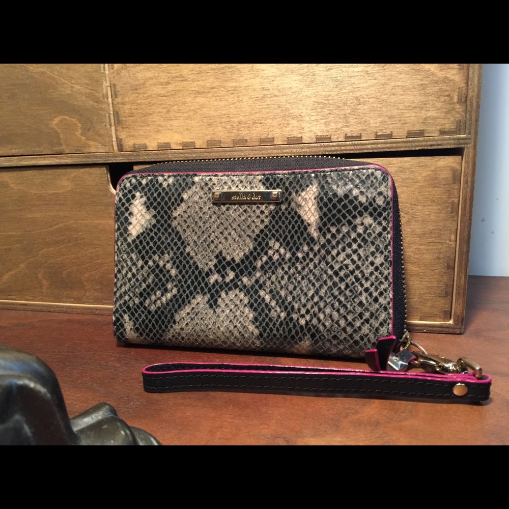 Stella & Dot Python Wristlet - image 1